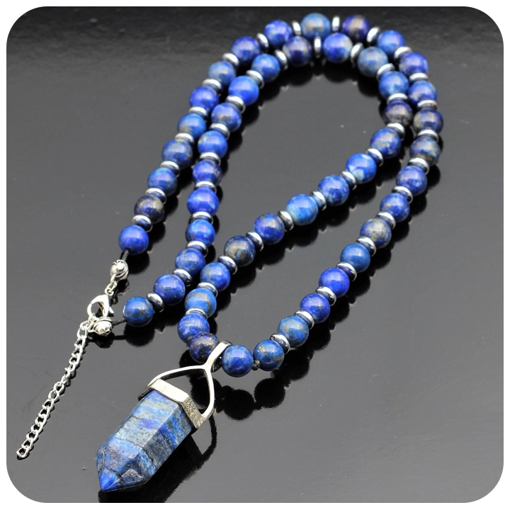 Lapis Lazuli Men's Necklace – Wisdom, Strength & Intuition