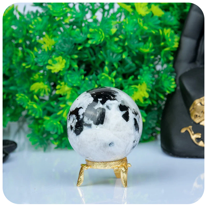 Moon Stone Sphere/Ball - Stone of Fortune