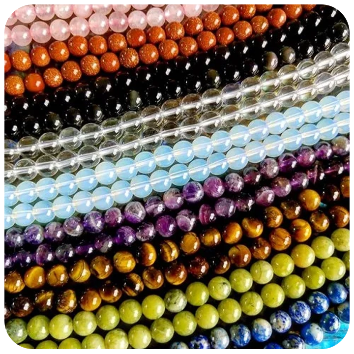 Customised Crystal Japa Mala- 8mm