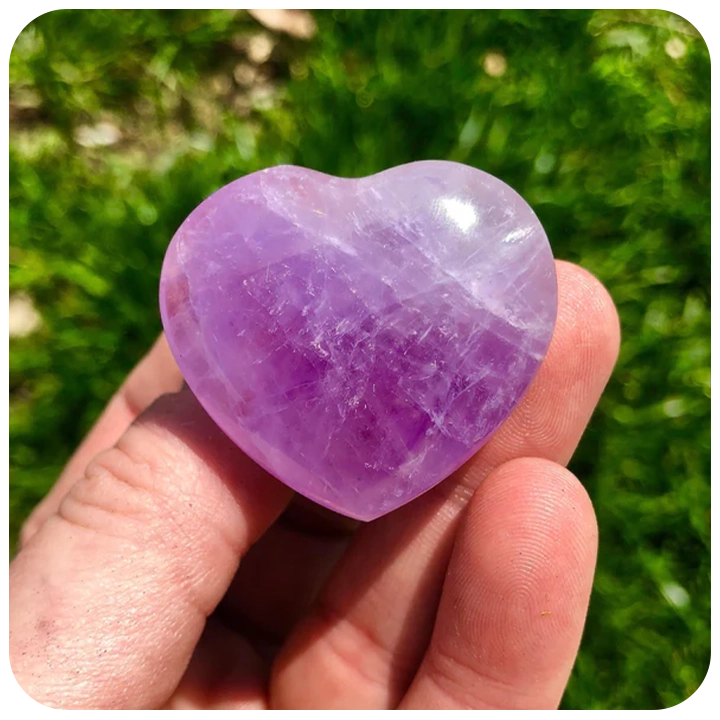 Amethyst Heart