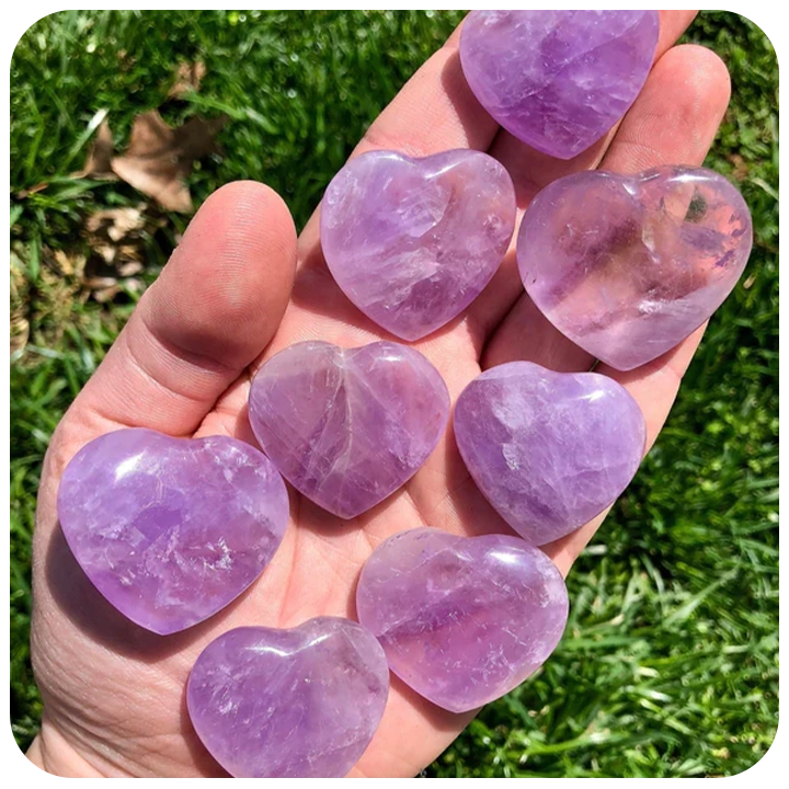 Amethyst Heart
