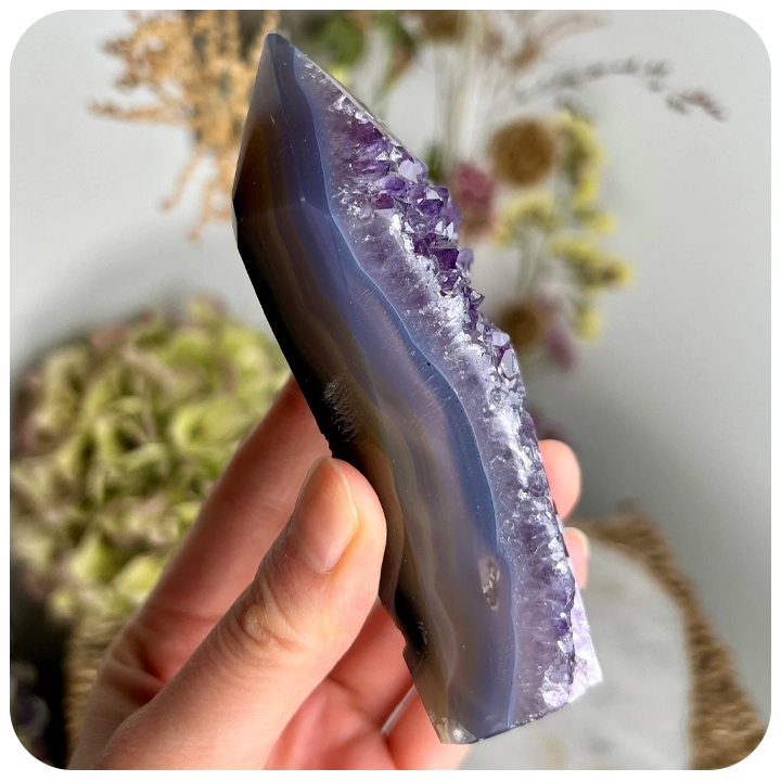 Amethyst Geode - </br>Agasthi (AAA- Brazil)