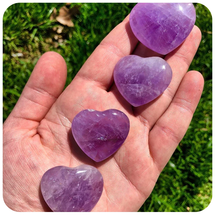 Amethyst Heart